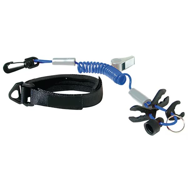Ultimate Lanyard Blue/Silver, Seachoice, Mfr#: 11724